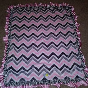 Little yellow chick baby blanket